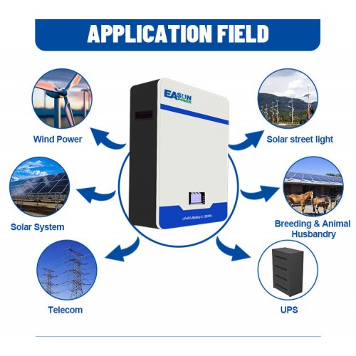 EASUN POWER Powerwall 48 В 100 Ач LiFePO4 акумулятор 5 кВт сонячна акумуляторна батарея RS485 CAN BMS 6000 циклів 10 років гарантії