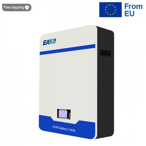 EASUN POWER Powerwall 48 В 100 Ач LiFePO4 акумулятор 5 кВт сонячна акумуляторна батарея RS485 CAN BMS 6000 циклів 10 років гарантії